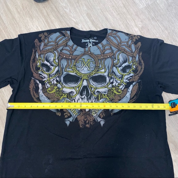 xtreme couture tshirt Studded size 3XL men - Picture 3 of 8